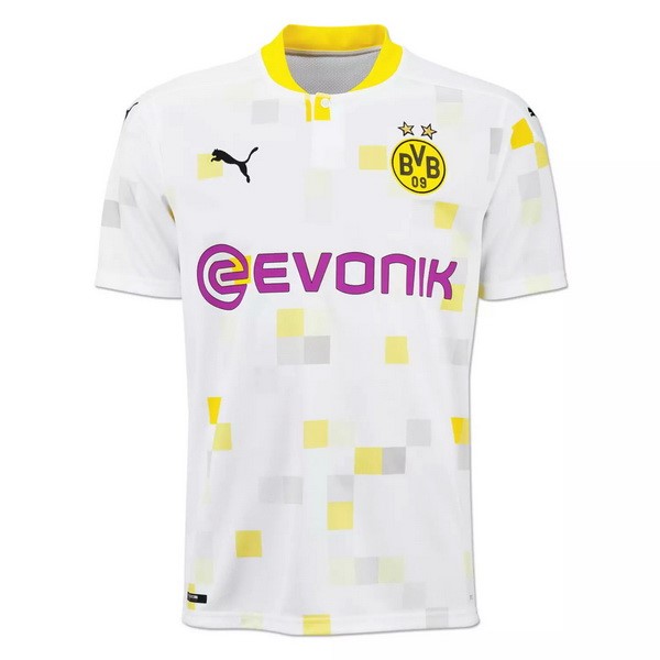 Tailandia Camiseta Borussia Dortmund Replica Tercera Ropa 2020/21 Blanco